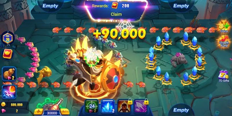 Bắn Cá Nhị Gia - Hành Trình Đỉnh Cao Tại Địa Chỉ 78Win 3 Săn kho vũ khí ấn tượng trong bắn cá nhị gia